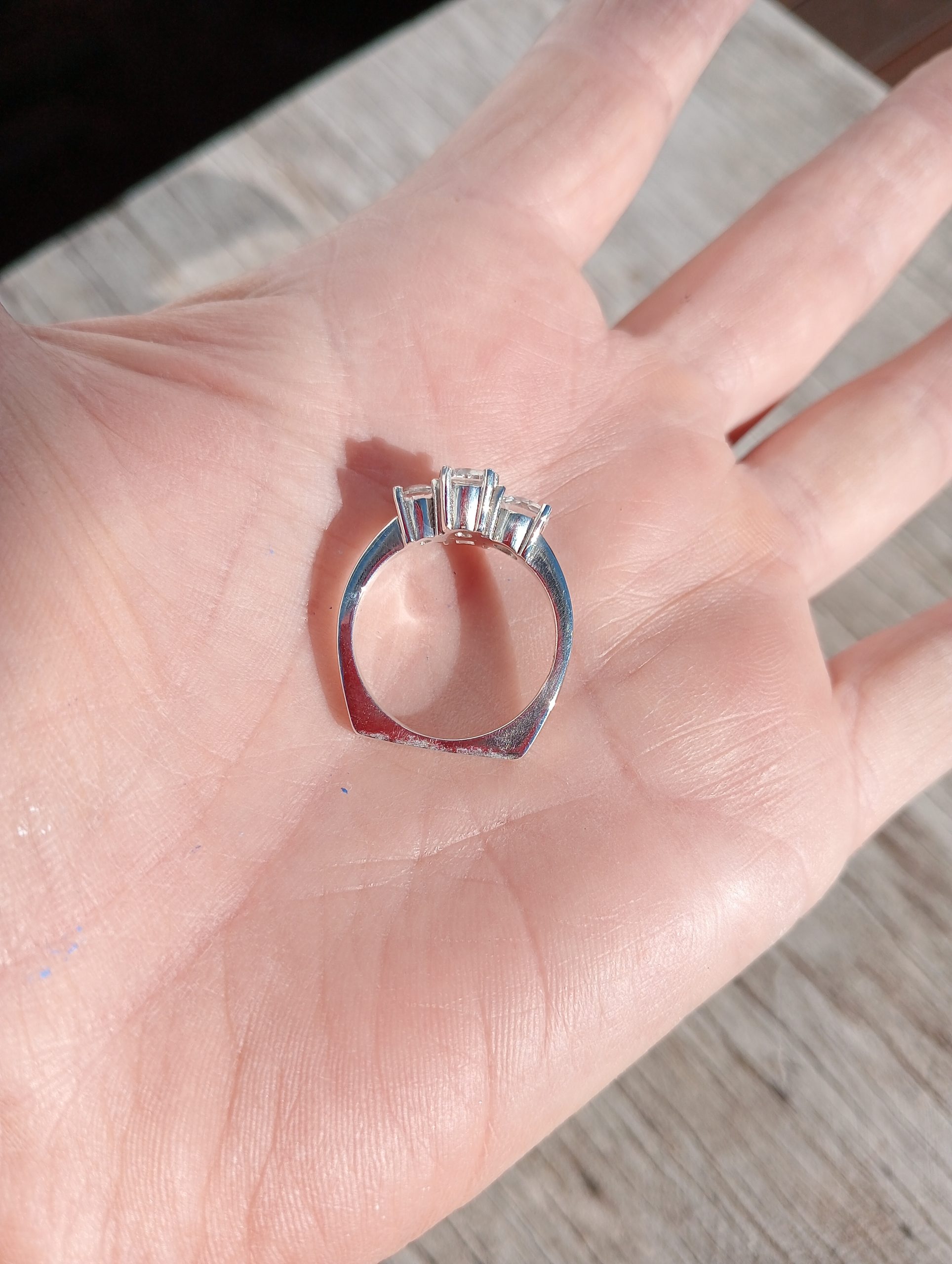 square band ring